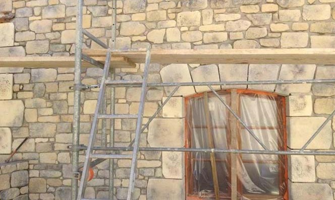 Travaux de rénovation à Gourdon