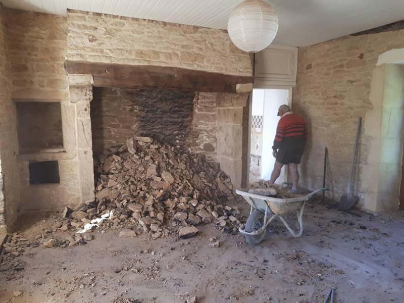 Travaux de rénovation Lavercantière